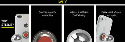 STEELIE BASE - DASH MOUNT