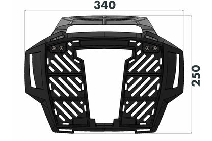 HONDA NX 500 Luggage Carrier - Top Case