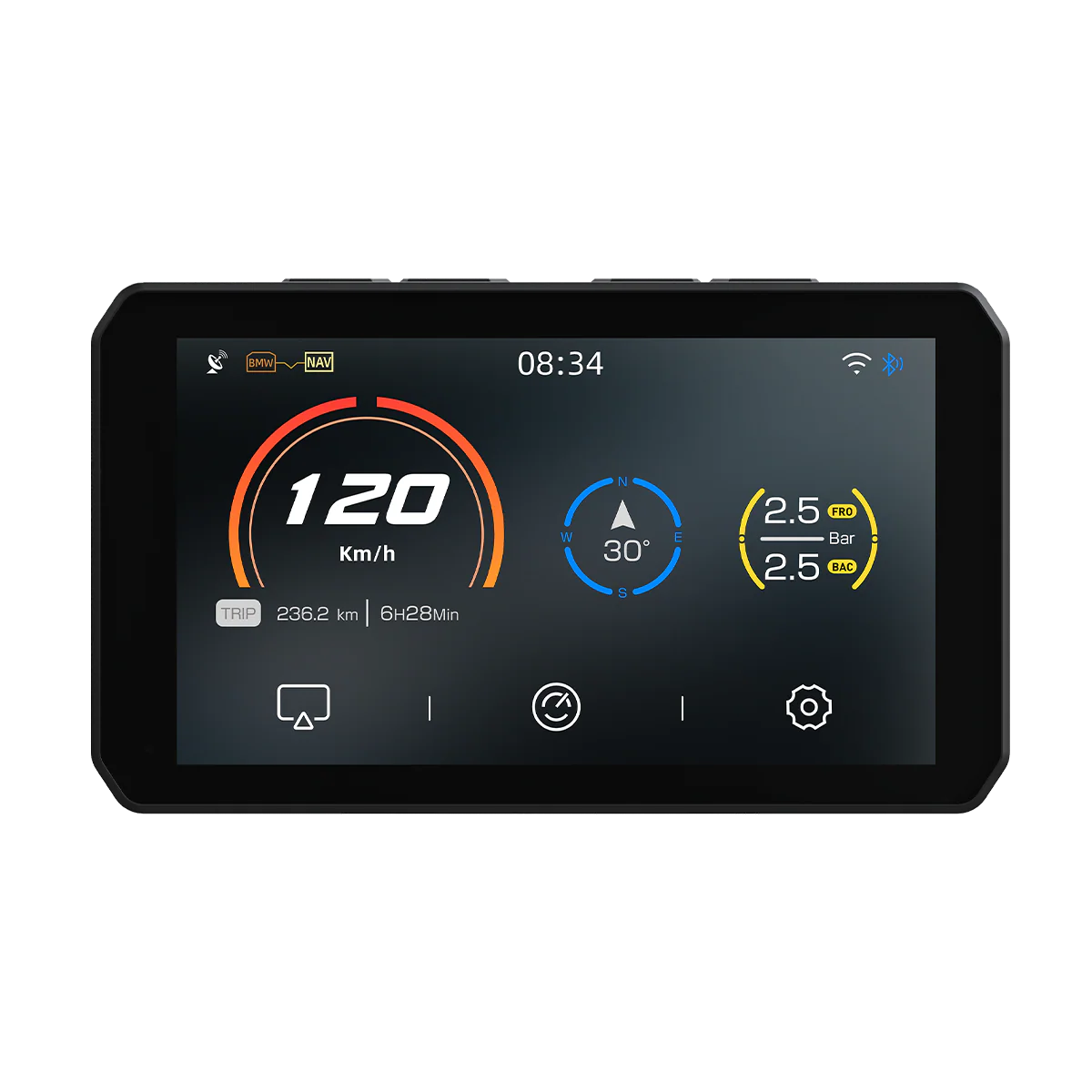 AIO-5 Play Smart Digital Display-Chigee for  BMW Motorcycles