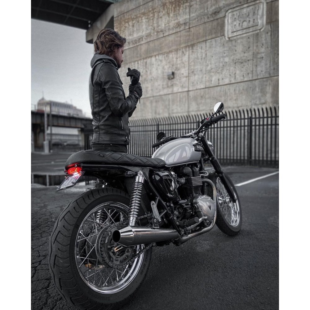 Triumph Bonville Seat- Skinny Black (The Mamba)