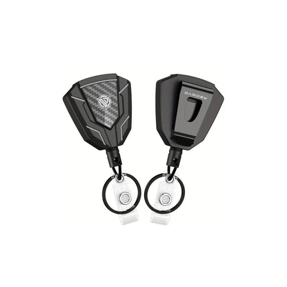 RETRACTABLE KEYCHAIN WITH BELT CLIP