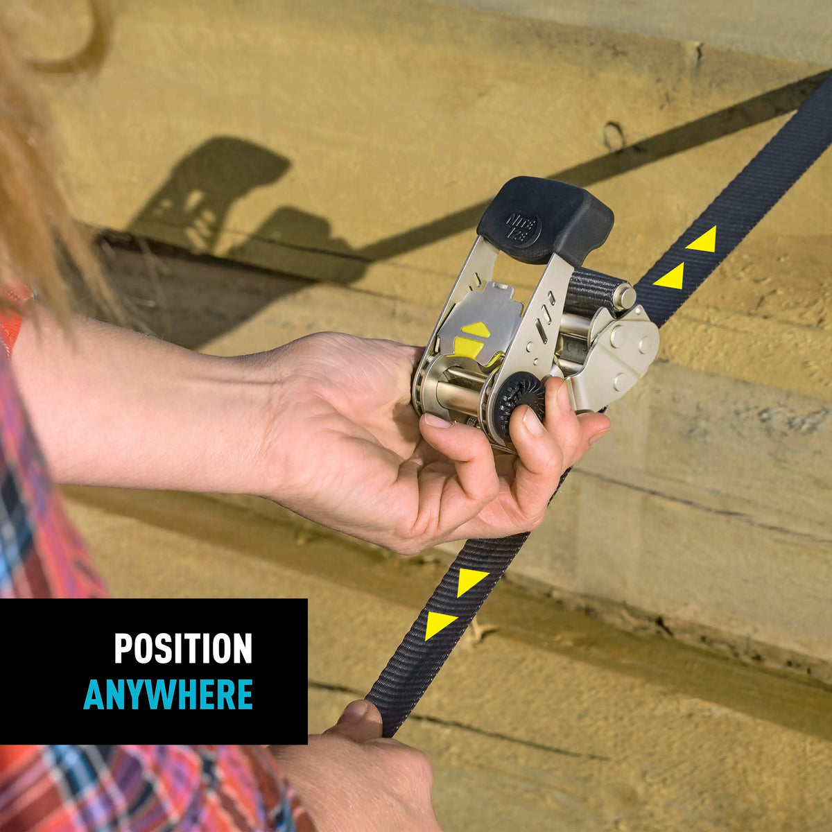 CAMJAM HOOKLOCK RATCHET STRAP SYSTEM - LARGE
