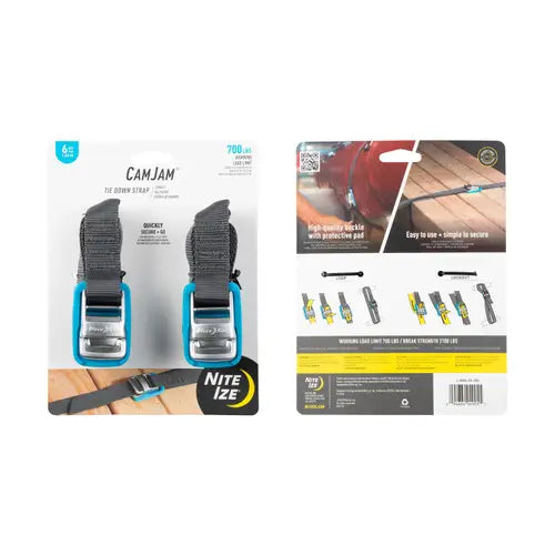 TIE DOWN STRAPS - CAM JAM