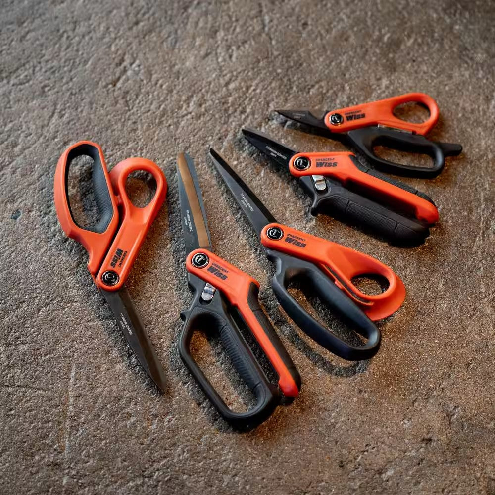 TITANIUM COATED SCISSORS OFFSET TRADESMAN SHEAR