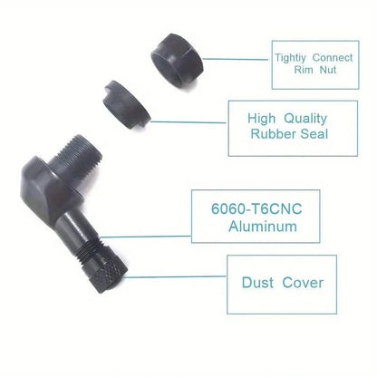 Tyre pressure Valve 90 Stem ( Aluminium)