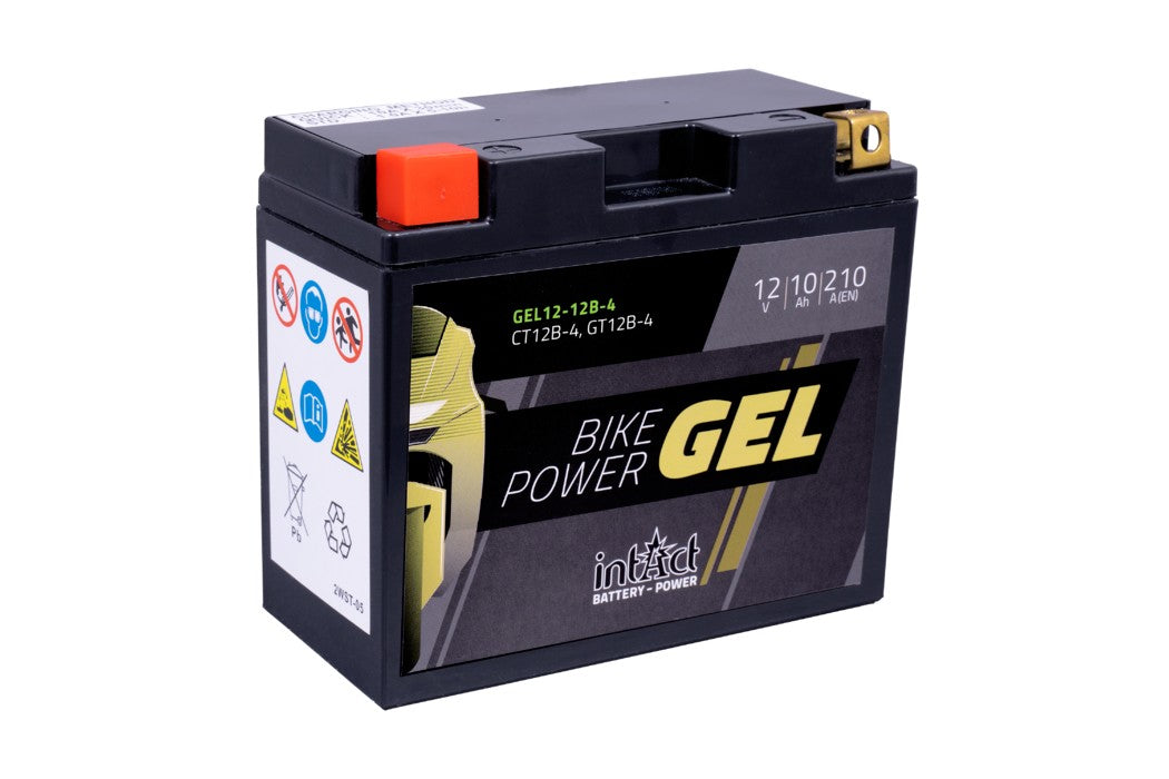 JMT YT12B-BS GEL Battery – 12V 10Ah 210A – Gel, Maintenance Free – 150x69x130mm