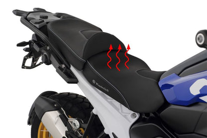 BMW R 1300 GS Ergonomics - Wunderlich "Active Comfort" Heating Seat (Black)