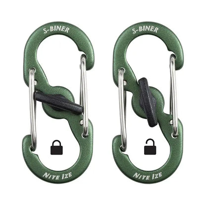 S-BINER MICROLOCK ALUMINUM