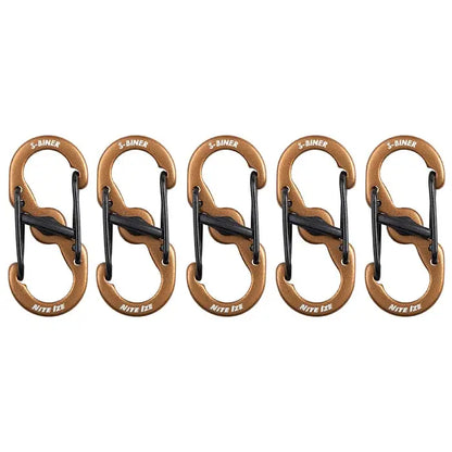 S-BINER MICROLOCK ALUMINUM