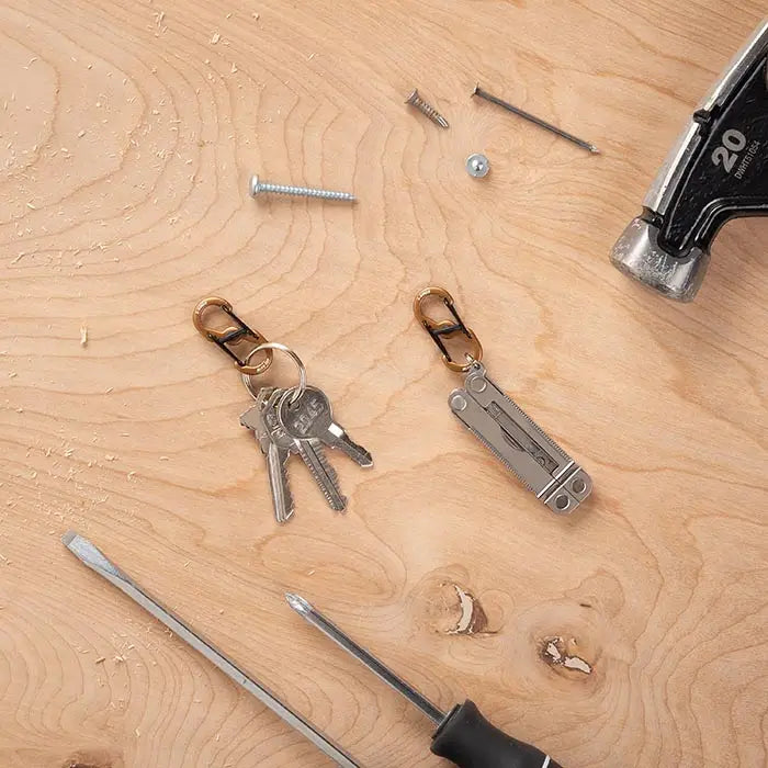 S-BINER MICROLOCK ALUMINUM