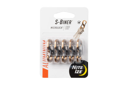 S-BINER MICROLOCK ALUMINUM