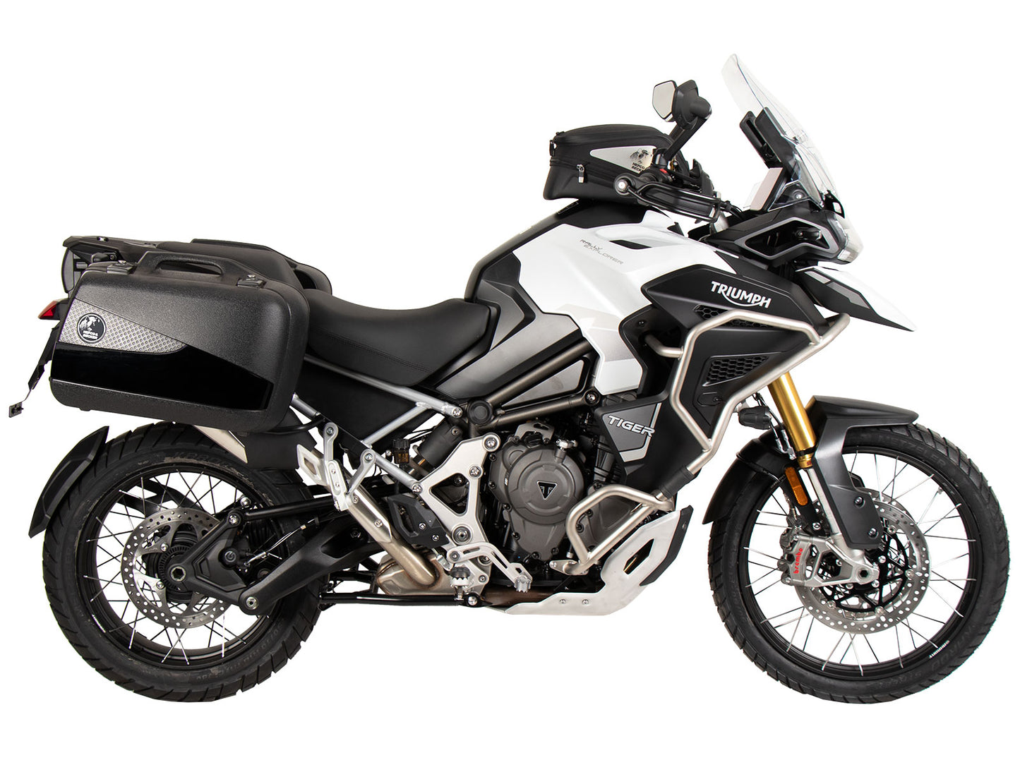 TIGER 1200 GT / GT PRO / RALLY PRO Carrier - Sidecarrier (Permanent Mount)