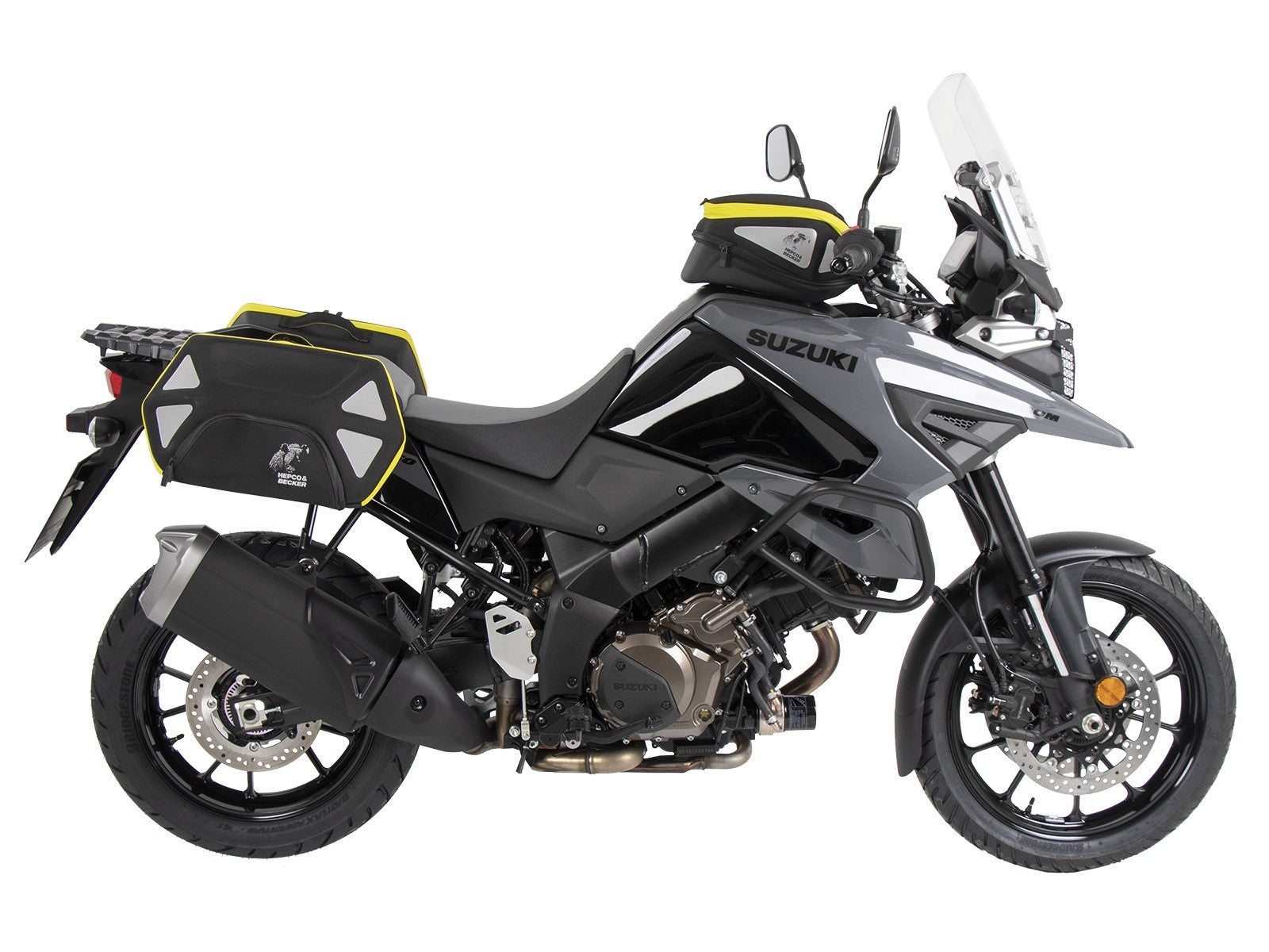 Suzuki V-Strom 1050 Carrier Sidecases - C-Bow.