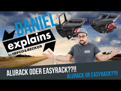 HONDA XL 750 Transalp Topcase carrier - Alu Rack for OEM Rack