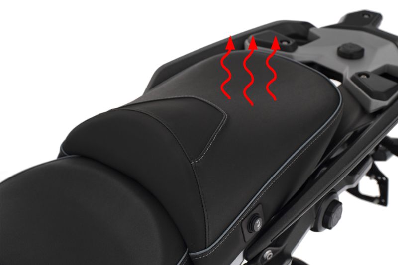 BMW R 1300 GS Ergonomics - Wunderlich "Active Comfort" Heating Seat (Black)