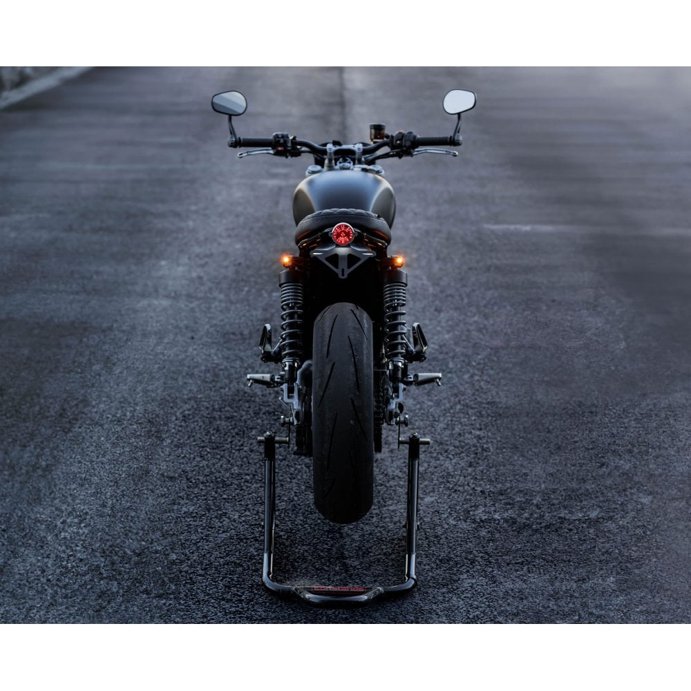 Triumph Bonneville Ergonomics - FootPegs (Ranger) Solo Rider Set