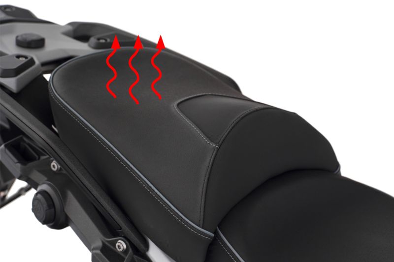 BMW R 1300 GS Ergonomics - Wunderlich "Active Comfort" Heating Seat (Black)