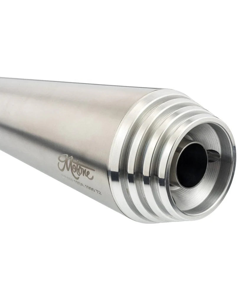 Triumph Speed Twin 900 Exhaust - Saturn V Brushed