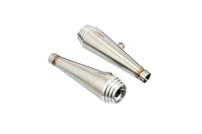 Triumph Speed Twin 900 Exhaust - Saturn V Brushed