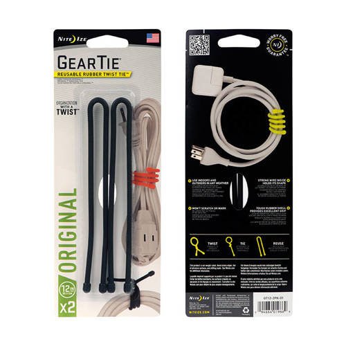GEAR TIE - REUSABLE RUBBER