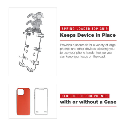 RAM HOL - Quick-Grip XL Phone + Claw