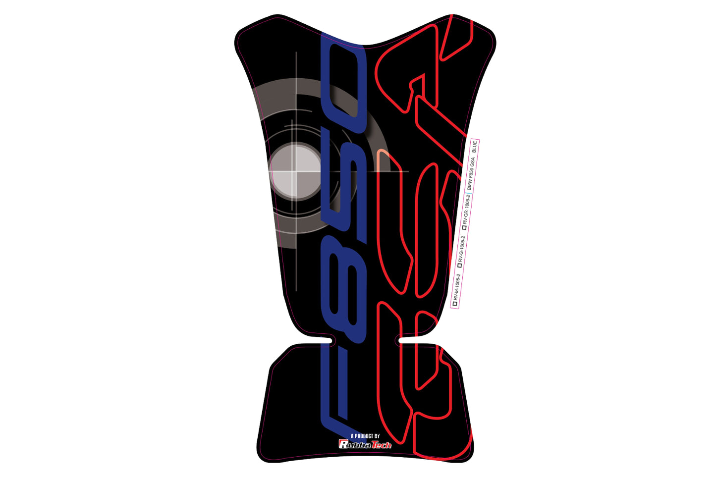 BMW 850GSA Ergonomics - Tank Pad