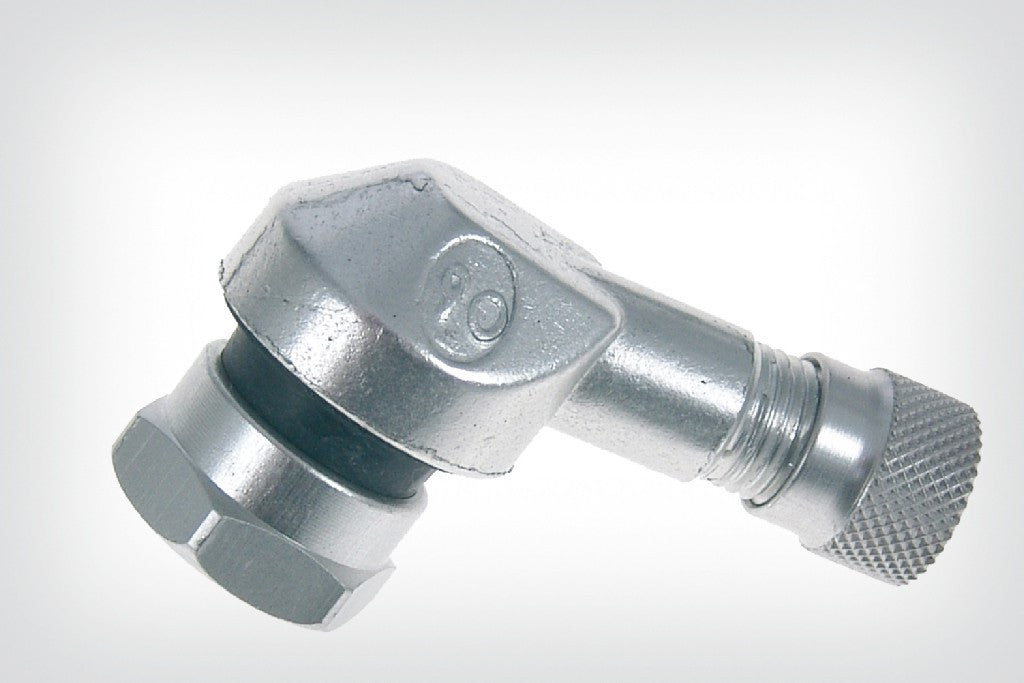 Tyre pressure Valve 90° stem adapter ( aluminium).