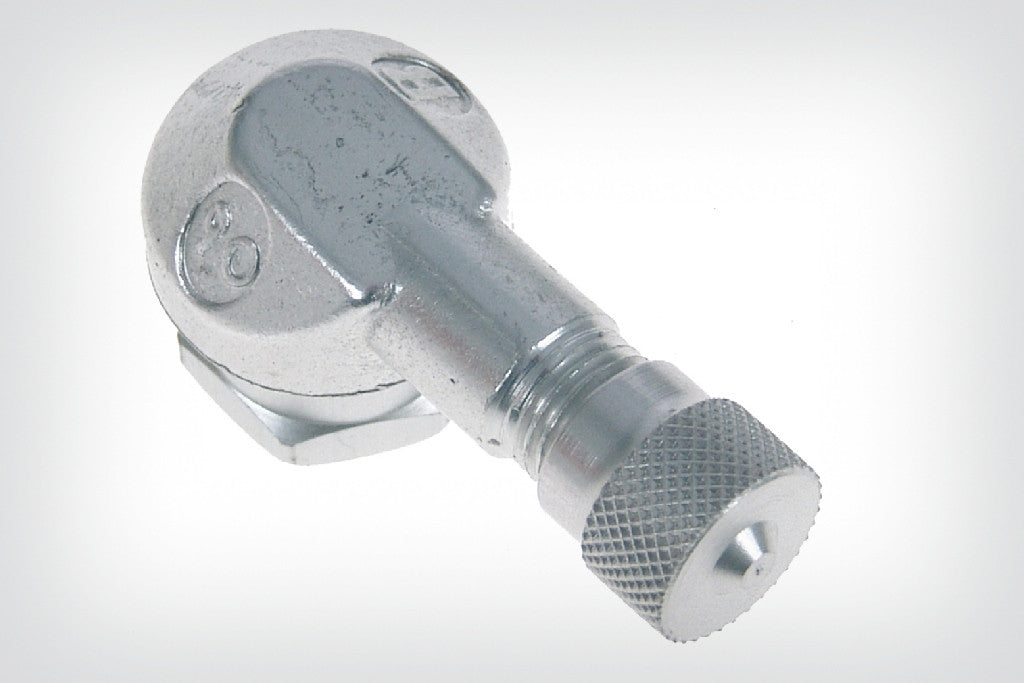 Tyre pressure Valve 90° stem adapter ( aluminium).