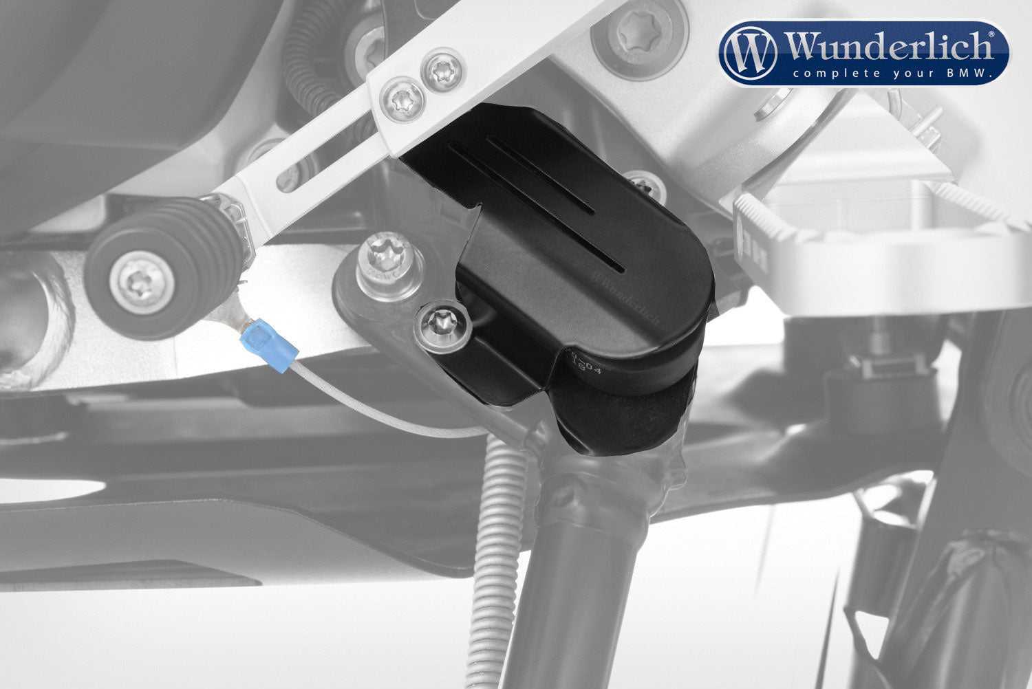 BMW F 750 / 850 GS Ignition Protection Switch, durable aluminum cover.