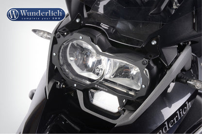 BMW R1250GS Protection - Headlight Guard Foldable (Lexan Clear).