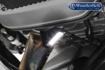BMW R1200GS Ergonomics - Side Stand Illuminator.