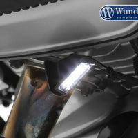 BMW R1200GS Ergonomics - Side Stand Illuminator.