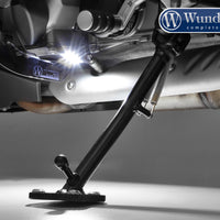 BMW R1200GS Ergonomics - Side Stand Illuminator.