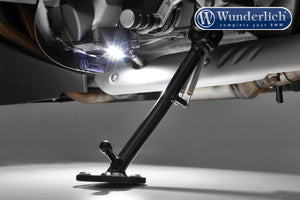 BMW R1200GS Ergonomics - Side Stand Illuminator.