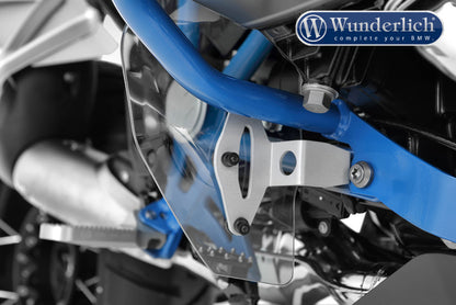BMW R1250GS Ergonomics - Foot protectors.