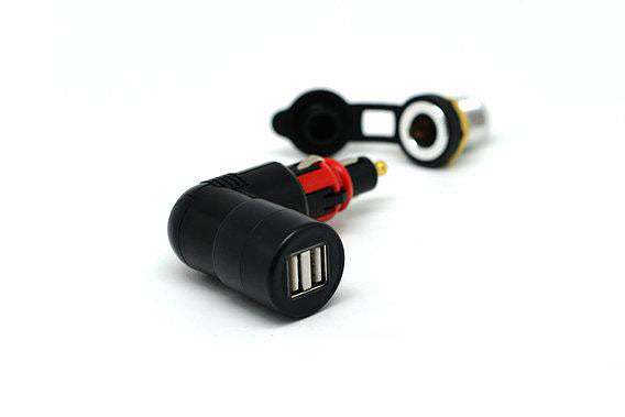 Din (Hella) / Cigarette Lighter Interchangeable To USB Adaptor - 3.3A.