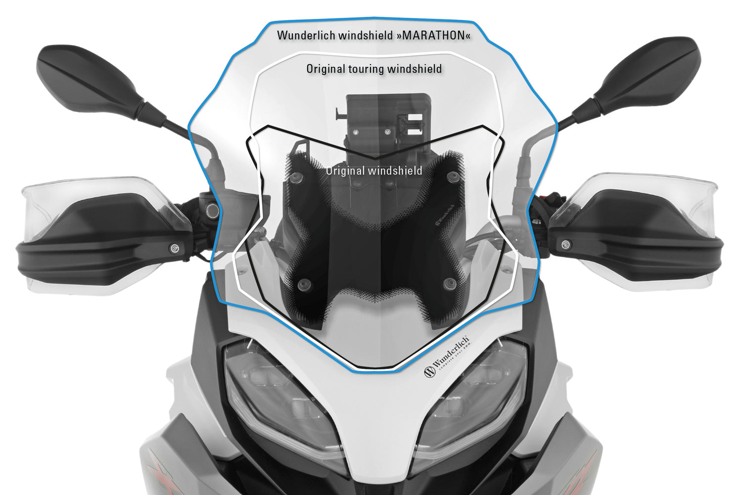 BMW F900 Ergonomics - Windshield Marathon.