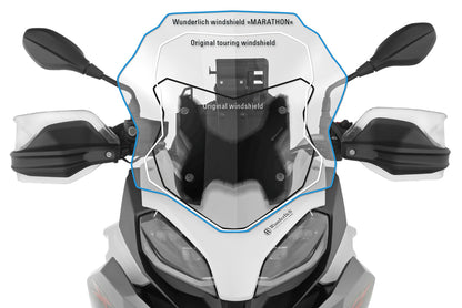 BMW F900 Ergonomics - Windshield Marathon.