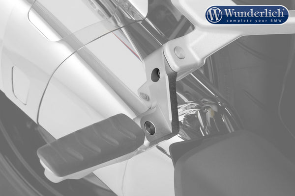 BMW R1250R Ergonomics - Passenger Footrest Lowering Kit.