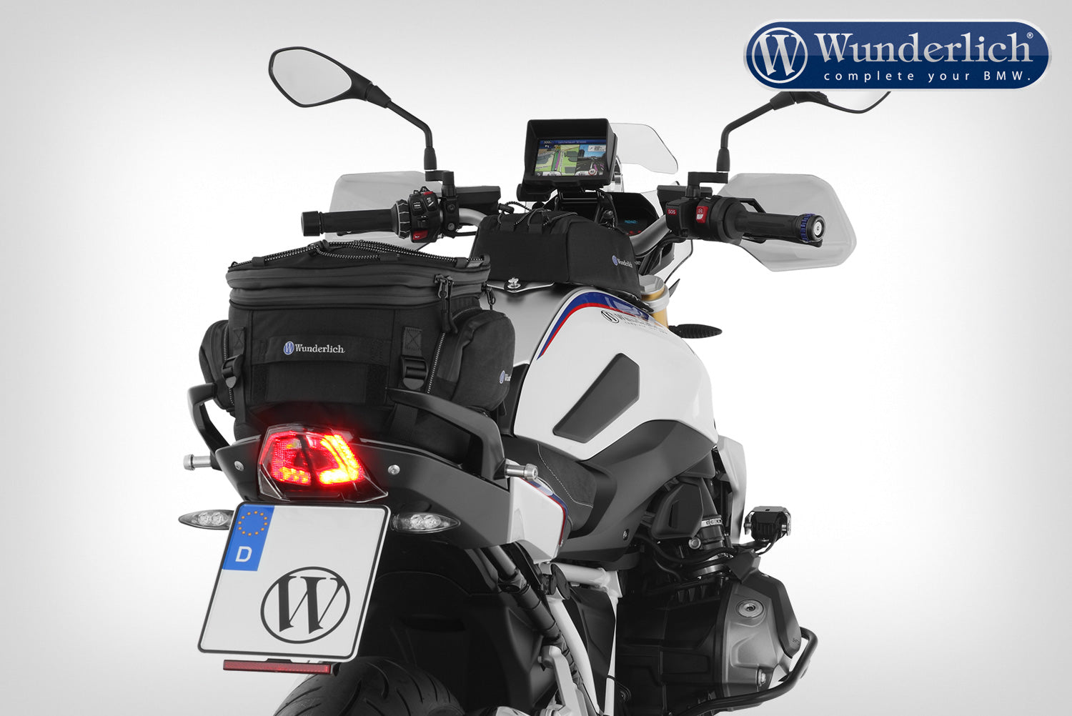 BMW R1250R Ergonomics - Tank Pads.