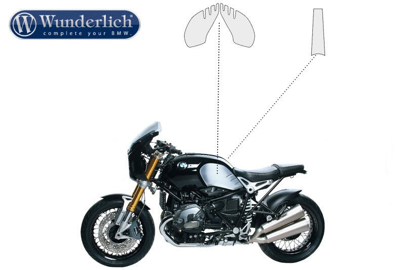 BMW R NineT Protection - Tank Protection Set.