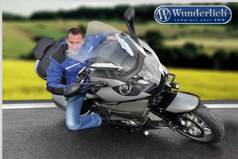 BMW K1600 Protection - Case Guard (Black Silver or Chrome).