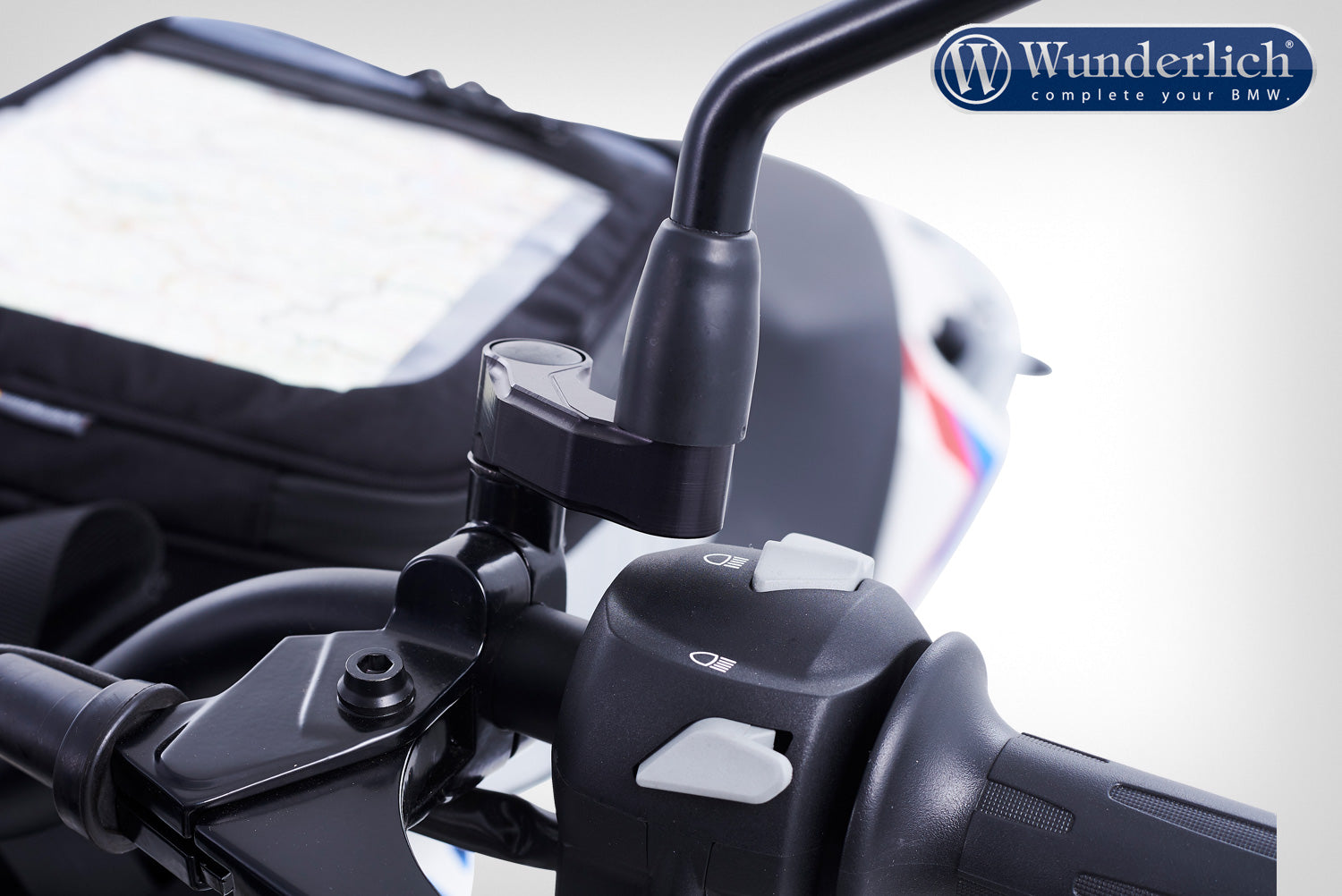 BMW G 310 Ergonomics - Mirror Extension.