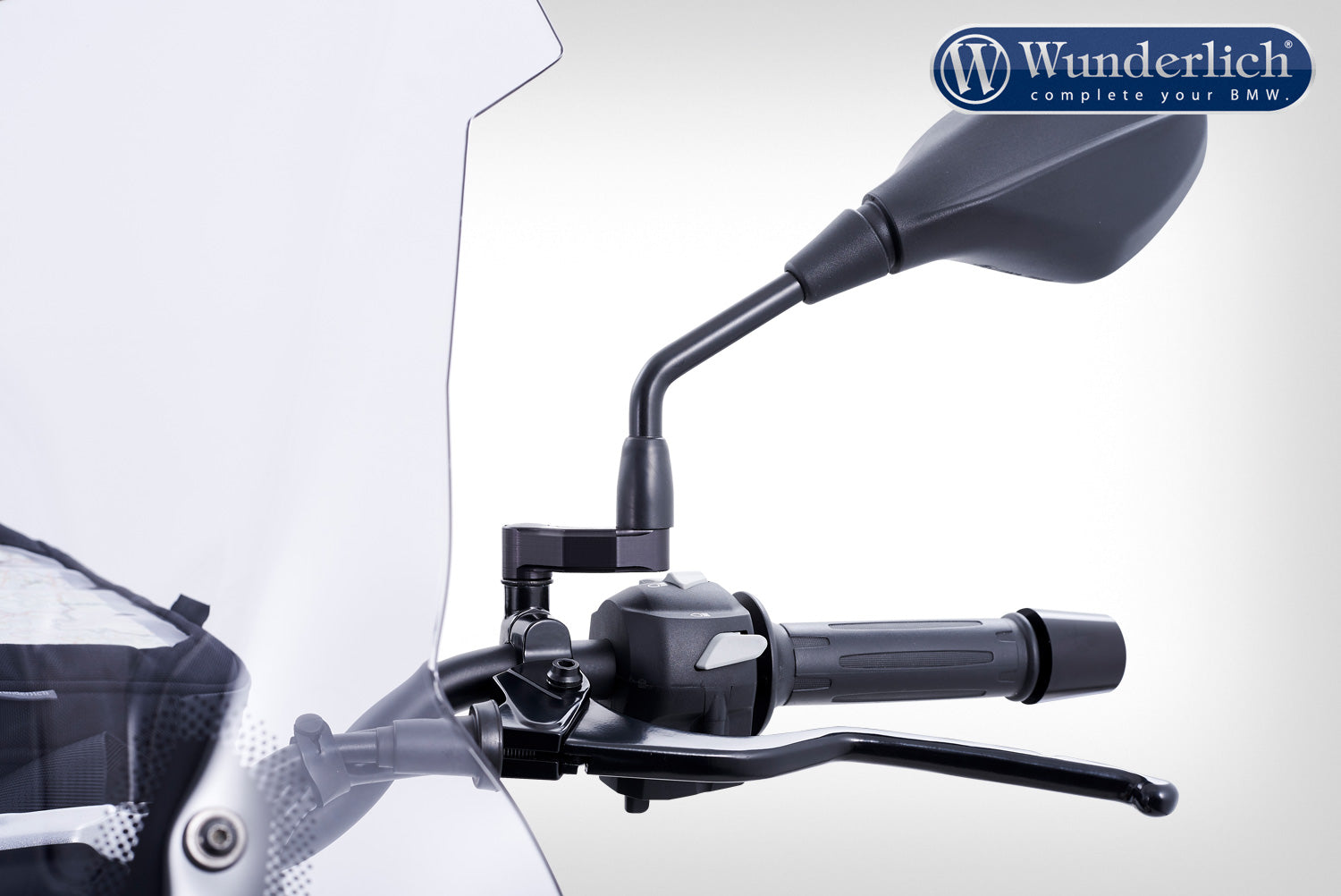 BMW G 310 Ergonomics - Mirror Extension.