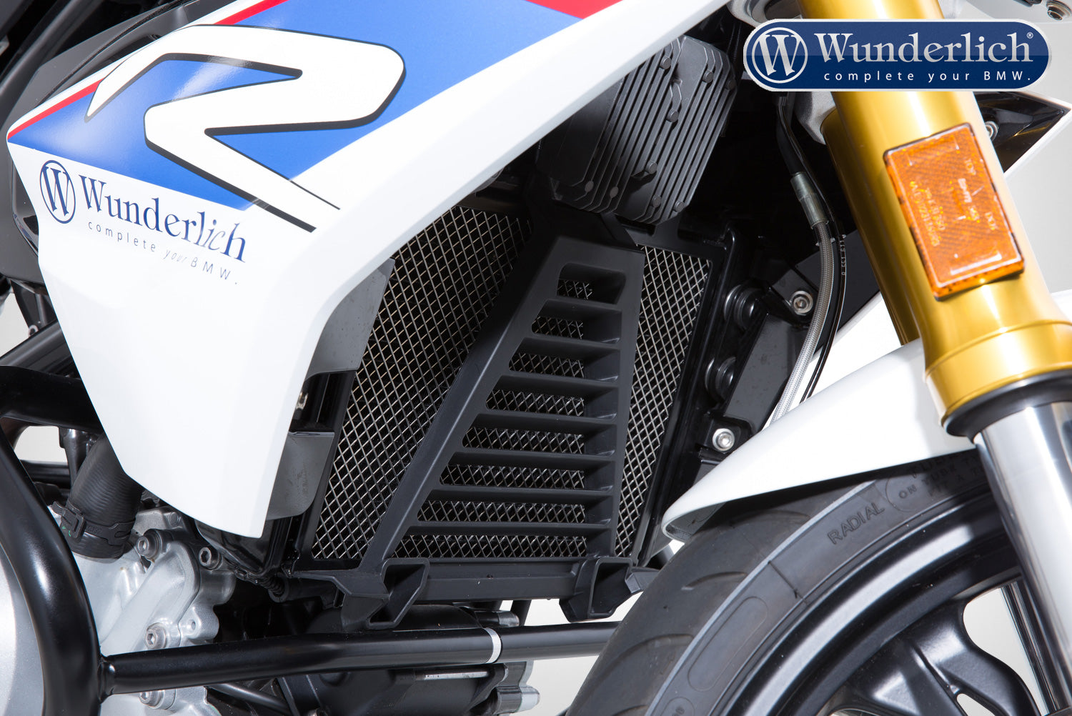 BMW G 310 GS Protection - Radiator Guard.