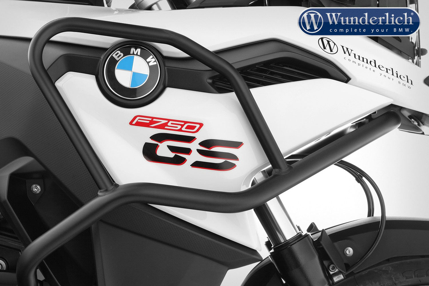 BMW F750GS Protection - "ADVENTURE" Tank Guard (Black).