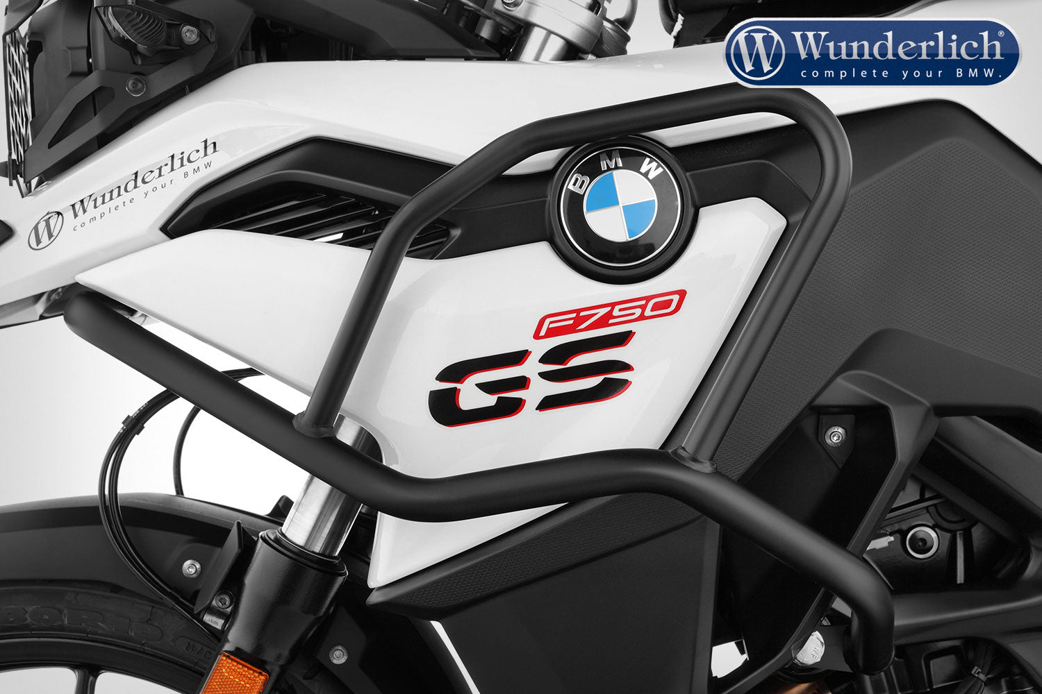 BMW F750GS Protection - "ADVENTURE" Tank Guard (Black).