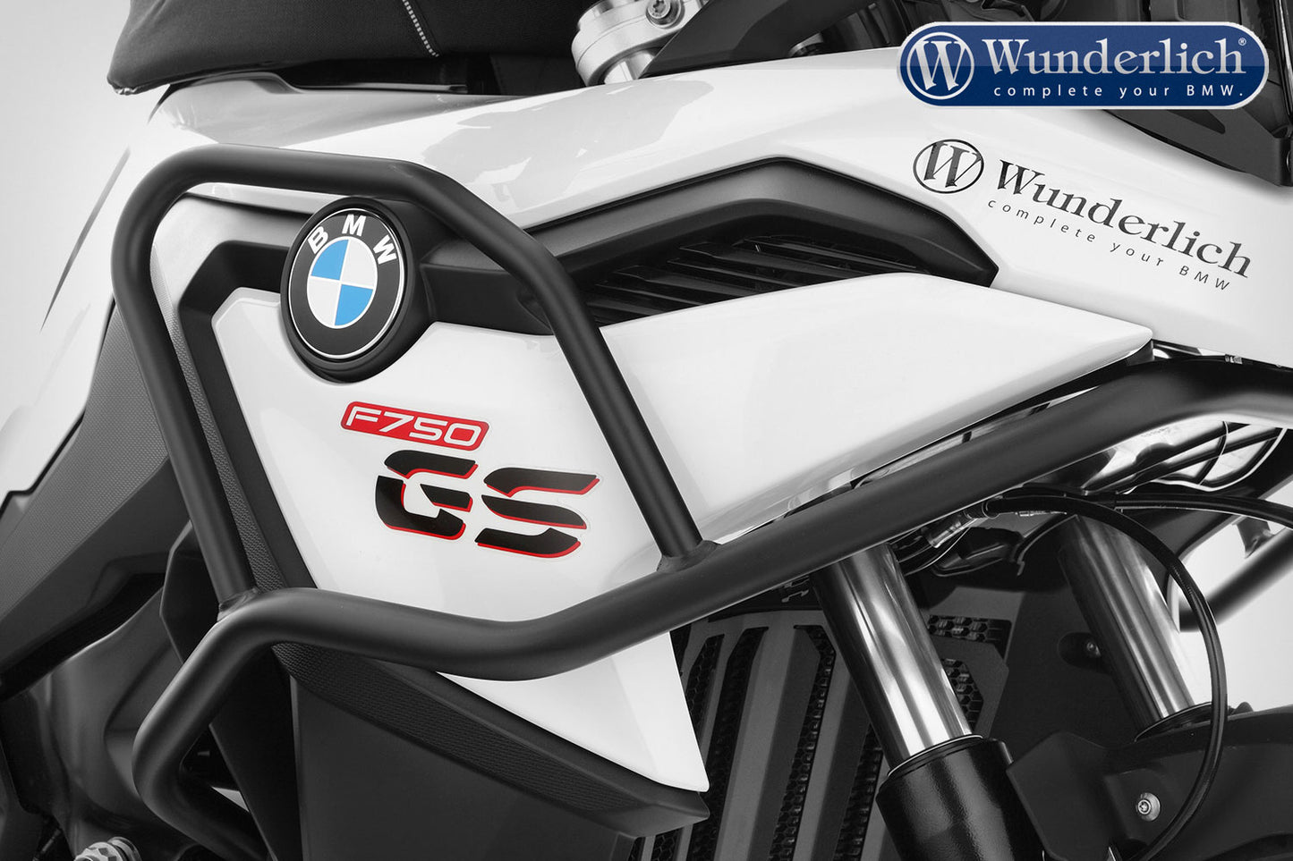 BMW F750GS Protection - "ADVENTURE" Tank Guard (Black).