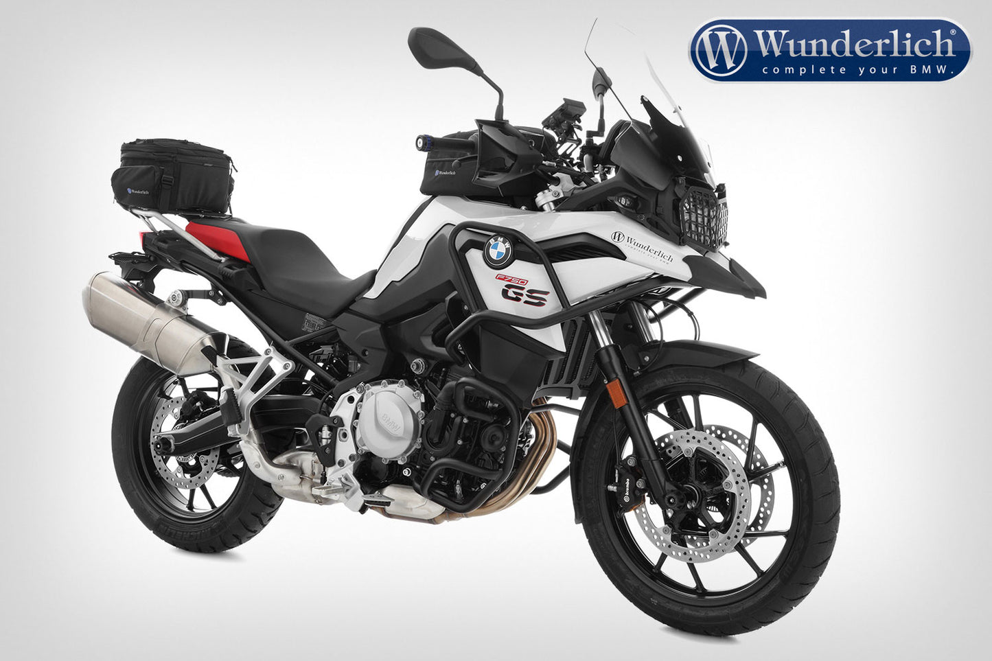 BMW F750GS Protection - "ADVENTURE" Tank Guard (Black).