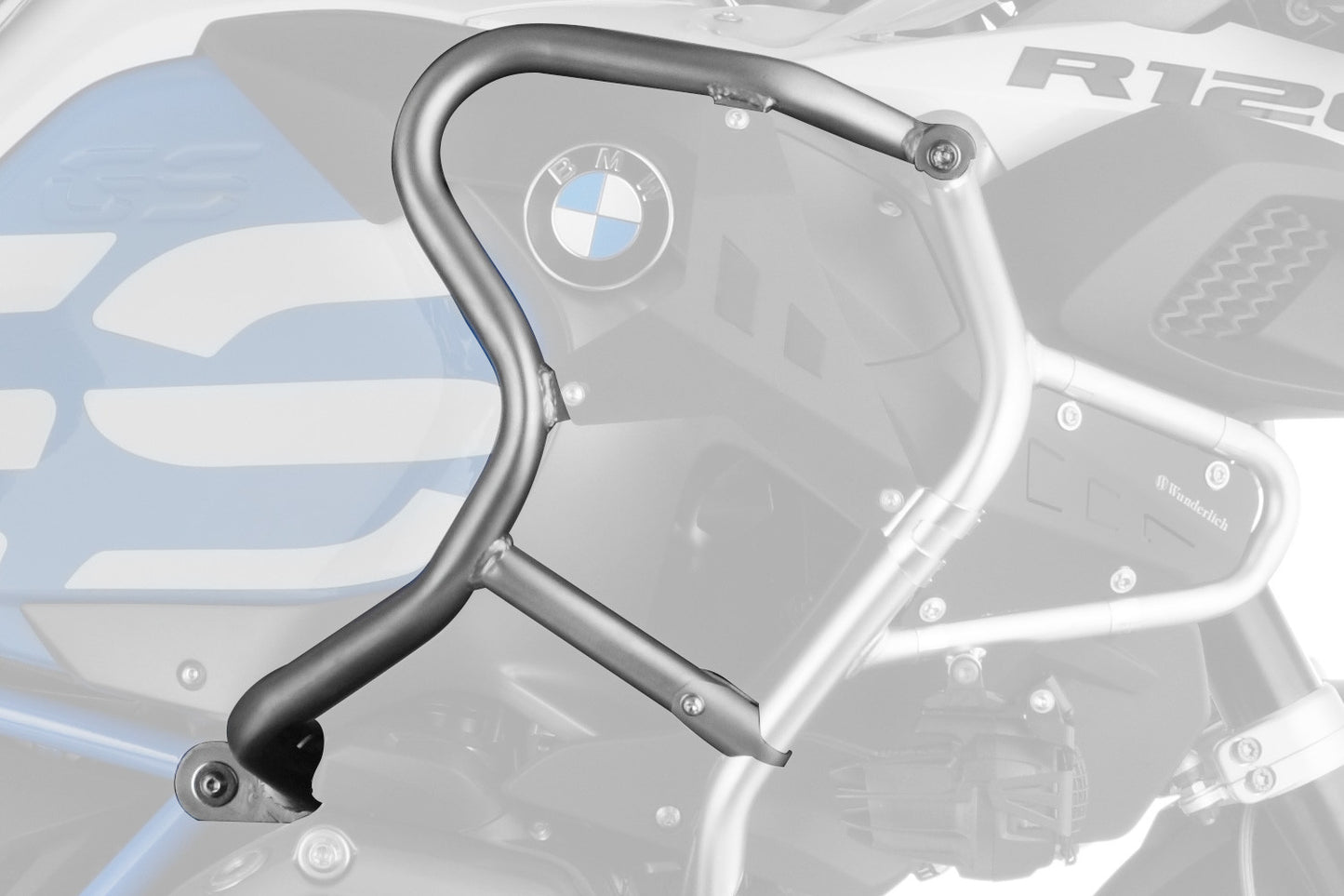 BMW R1200GSA Protection - Tank Guard Extension Bar (for OEM)